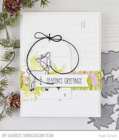 My Favorite Things Die-namics Brick Wall Cover- Up (MFT-1858) My Favorite Things Die-namics Brick Wall Cover- Up (MFT-1858)