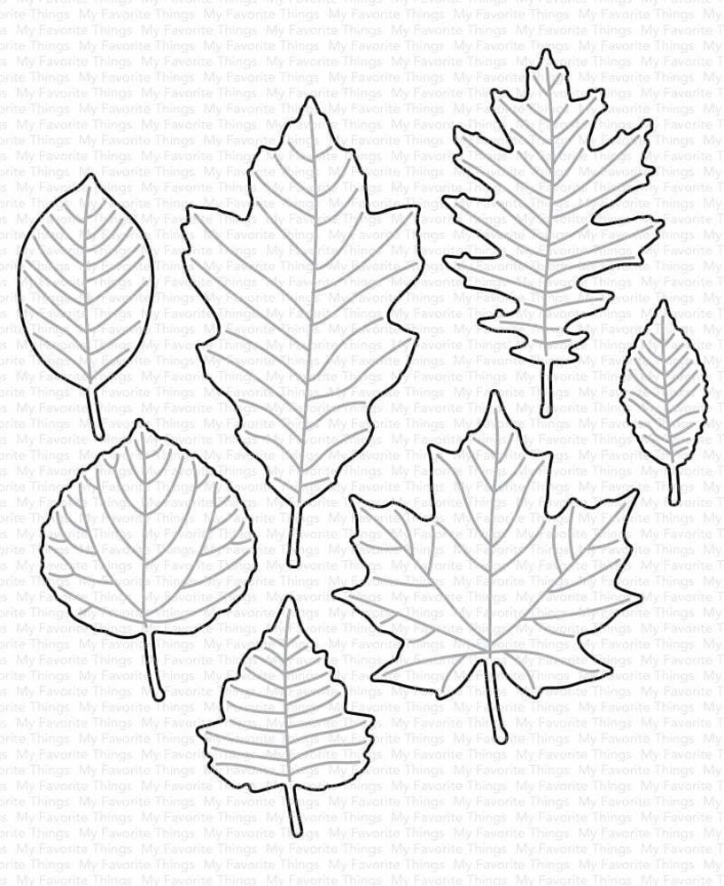 My Favorite Things Die-namics Falling Leaves (MFT-1859)