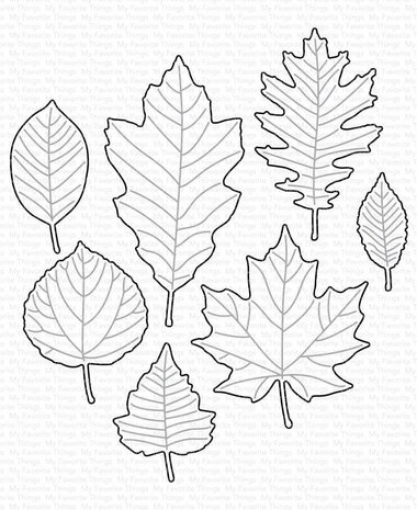 My Favorite Things Die-namics Falling Leaves (MFT-1859)