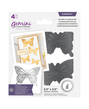 Gemini Foil Stamp Die Elements Butterfly Kaleidoscope (GEM-FSC-ELE-BUK) Gemini Foil Stamp Die Elements Butterfly Kaleidoscope (GEM-FSC-ELE-BUK)