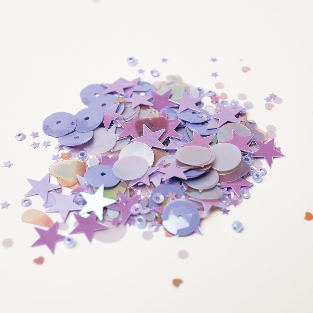 Sizzix Sequins & Beads Lavender Dust (664605) Sizzix Sequins & Beads Lavender Dust (664605)