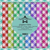 Paper Favourites Gingham Fabric 12x12 Inch Paper Pack (PF354)