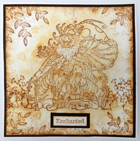 IndigoBlu Frank the Faerie A5 Rubber Stamps (IND0729)