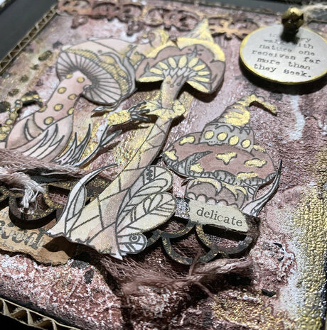 IndigoBlu Frank the Faerie A5 Rubber Stamps (IND0729)