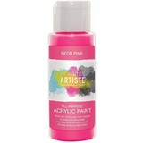 Artiste Acrylic Paint Neon Pink (DOA 766073)