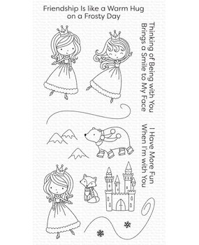 My Favorite Things Ice Princess and Friends Clear Stamps (CS-509)