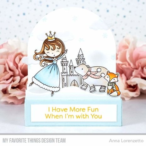 My Favorite Things Ice Princess and Friends Clear Stamps (CS-509)