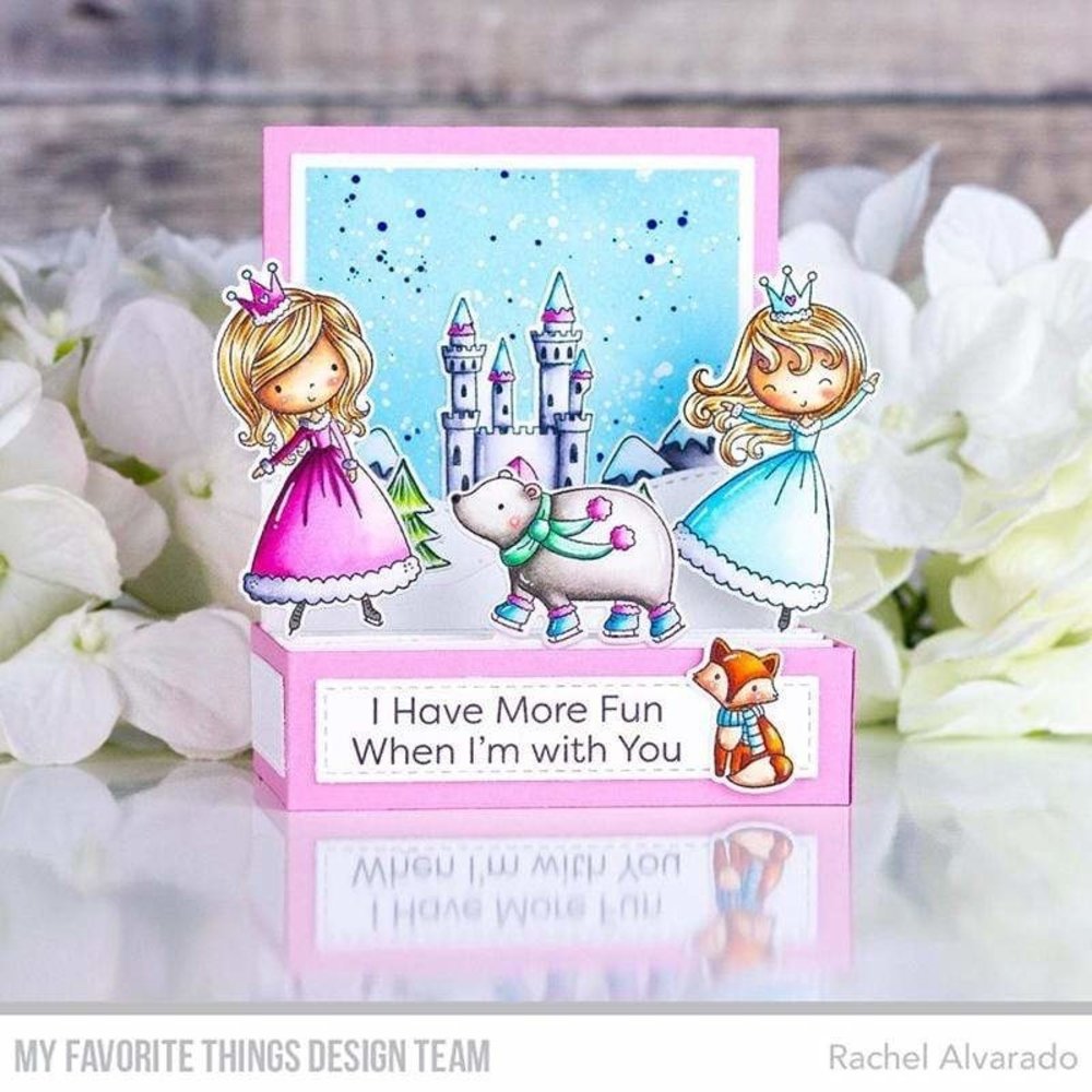 My Favorite Things Ice Princess and Friends Clear Stamps (CS-509)