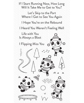 My Favorite Things Pandas at Play Clear Stamps (CS-521)