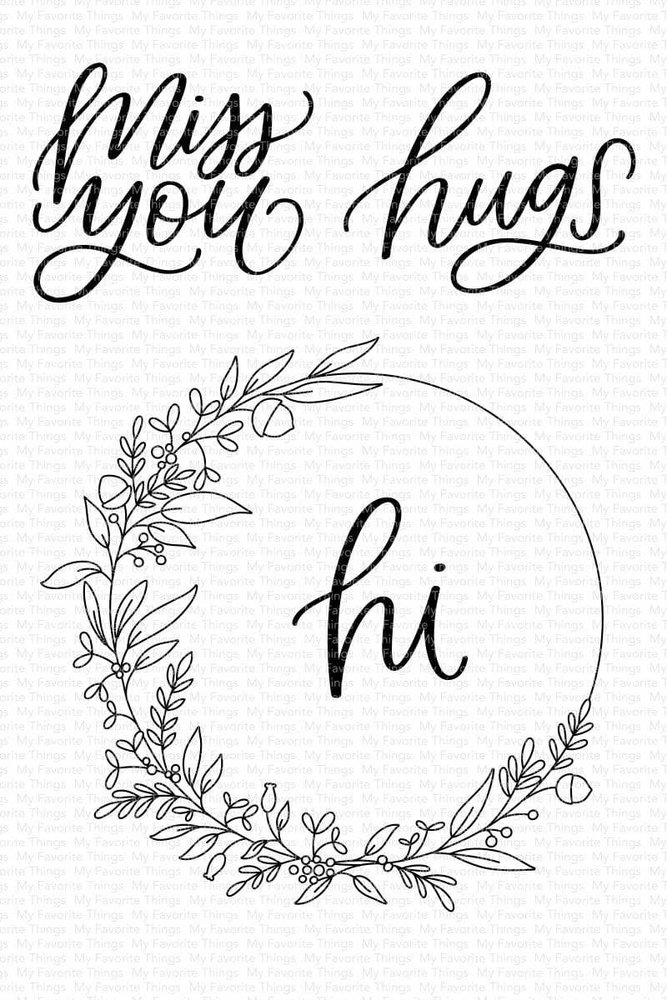 My Favorite Things Winter Wreath Clear Stamps (CS-522) My Favorite Things Winter Wreath Clear Stamps (CS-522)