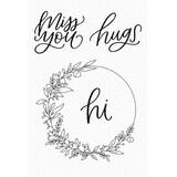 My Favorite Things Winter Wreath Clear Stamps (CS-522)