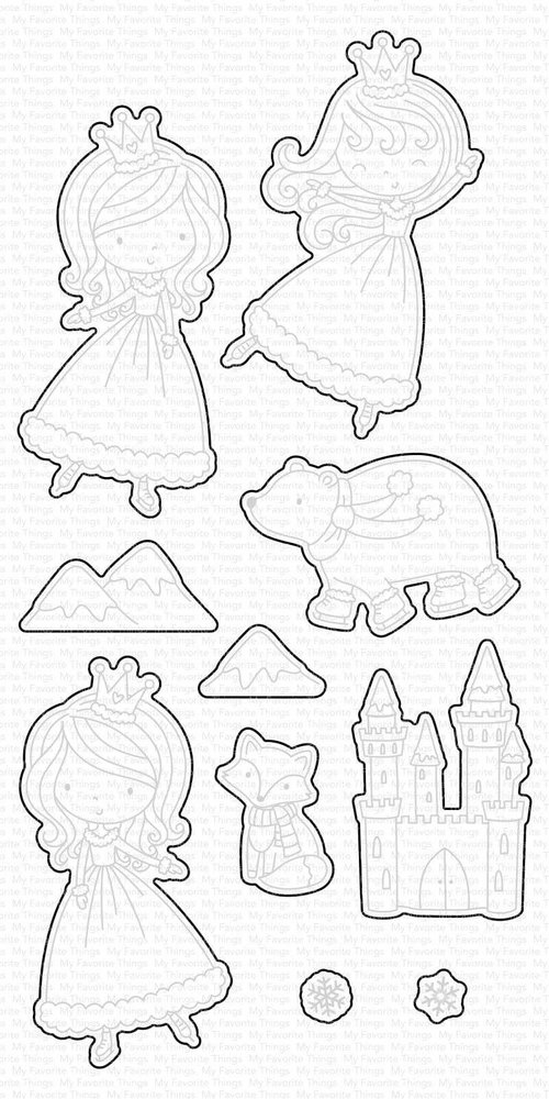 My Favorite Things Ice Princess and Friends Die-Namics (MFT-1851) My Favorite Things Ice Princess and Friends Die-Namics (MFT-1851)