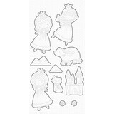 My Favorite Things Ice Princess and Friends Die-Namics (MFT-1851)