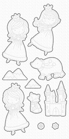 My Favorite Things Ice Princess and Friends Die-Namics (MFT-1851) My Favorite Things Ice Princess and Friends Die-Namics (MFT-1851)