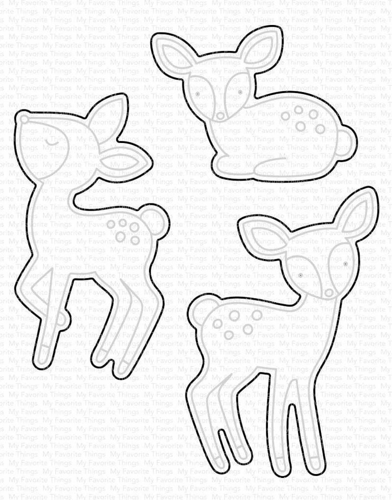 My Favorite Things So Very Fawned of You Die-Namics (MFT-1854) My Favorite Things So Very Fawned of You Die-Namics (MFT-1854)