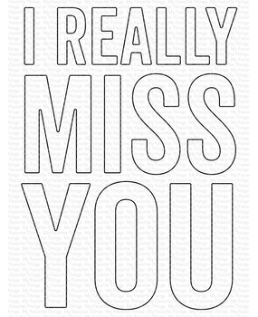 My Favorite Things I Really Miss You Die-Namics (MFT-1871)