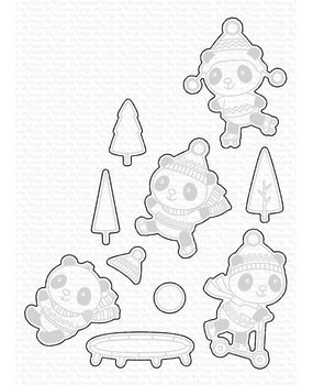 My Favorite Things Pandas at Play Die-Namics (MFT-1876) My Favorite Things Pandas at Play Die-Namics (MFT-1876)