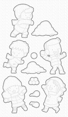 My Favorite Things Pile on the Hugs Die-Namics (MFT-1879) My Favorite Things Pile on the Hugs Die-Namics (MFT-1879)