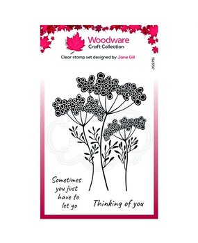 Woodware Singles Letting Go Clear Stamp Set (JGS751) Woodware Singles Letting Go Clear Stamp Set (JGS751)