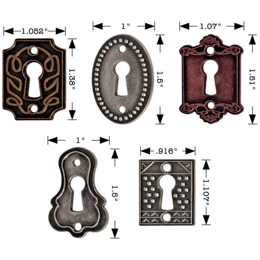 Idea-ology Tim Holtz Keyholes (TH92718) Idea-ology Tim Holtz Keyholes (TH92718)