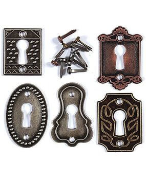 Idea-ology Tim Holtz Keyholes (TH92718) Idea-ology Tim Holtz Keyholes (TH92718)