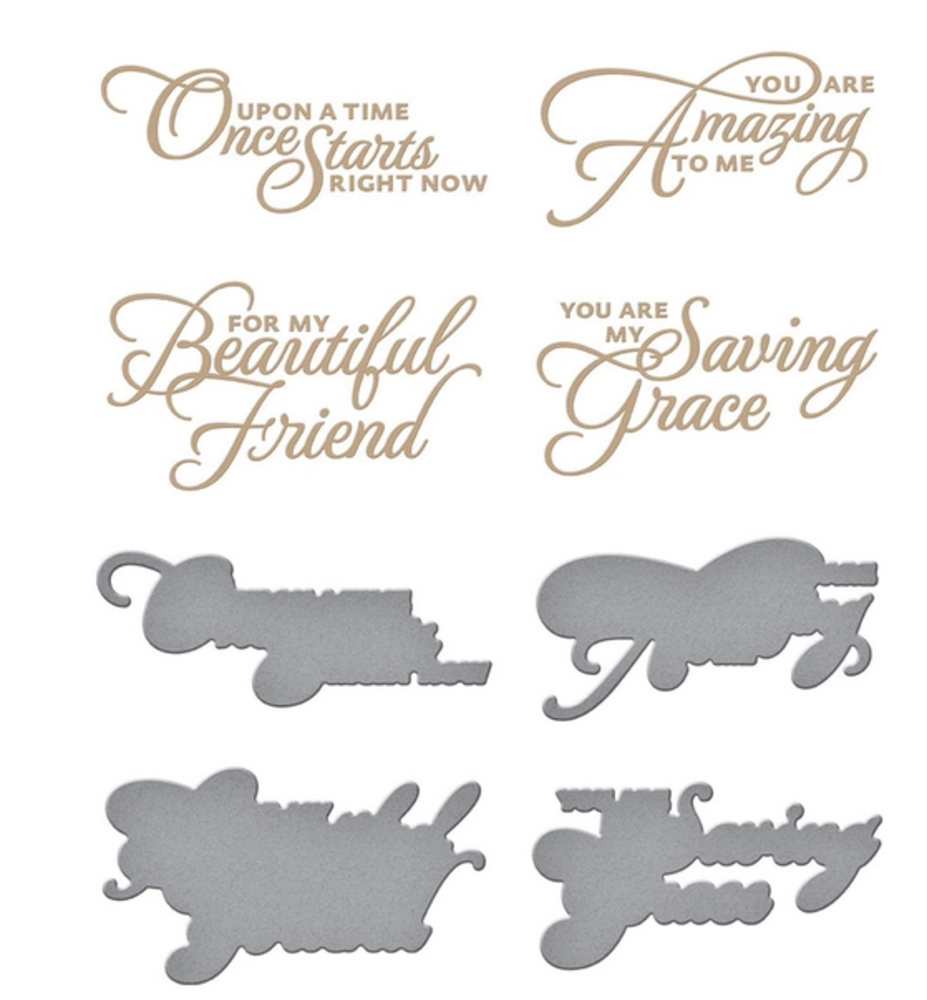 Spellbinders Heart Melt Sentiments Glimmer Hot Foil Plate & Die Sets (GLP-218) Spellbinders Heart Melt Sentiments Glimmer Hot Foil Plate & Die Sets (GLP-218)