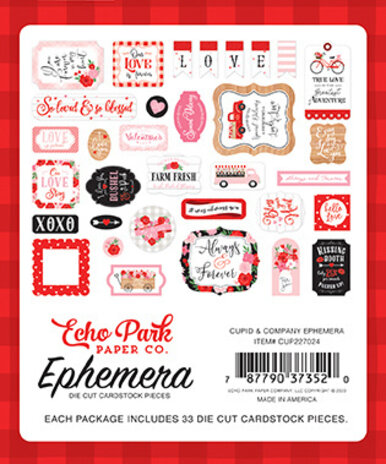 Echo Park Cupid & Co. Ephemera (CUP227024)