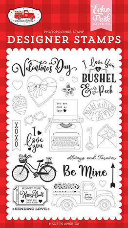 Echo Park Cupid & Co. Be Mine Clear Stamps (CUP227040) Echo Park Cupid & Co. Be Mine Clear Stamps (CUP227040)