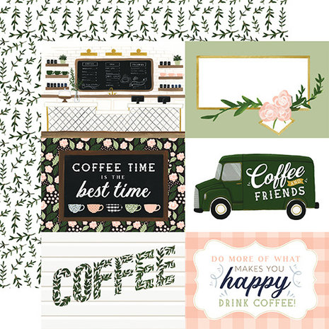 Echo Park Coffee & Friends 12x12 Inch Collection Kit (CF230016) Echo Park Coffee & Friends 12x12 Inch Collection Kit (CF230016)