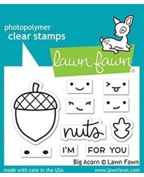 Lawn Fawn Big Acorn Clear Stamps (LF2403)