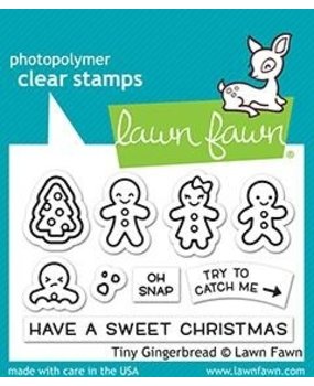 Lawn Fawn Tiny Gingerbread Clear Stamps (LF2417) Lawn Fawn Tiny Gingerbread Clear Stamps (LF2417)