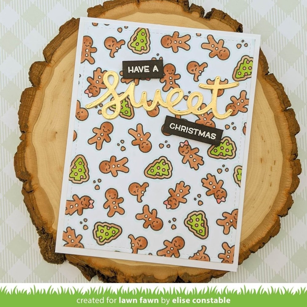 Lawn Fawn Tiny Gingerbread Clear Stamps (LF2417) Lawn Fawn Tiny Gingerbread Clear Stamps (LF2417)