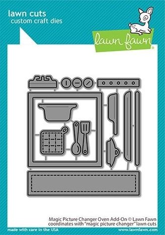 Lawn Fawn Magic Picture Changer Oven Add-On Dies (LF2436) Lawn Fawn Magic Picture Changer Oven Add-On Dies (LF2436)
