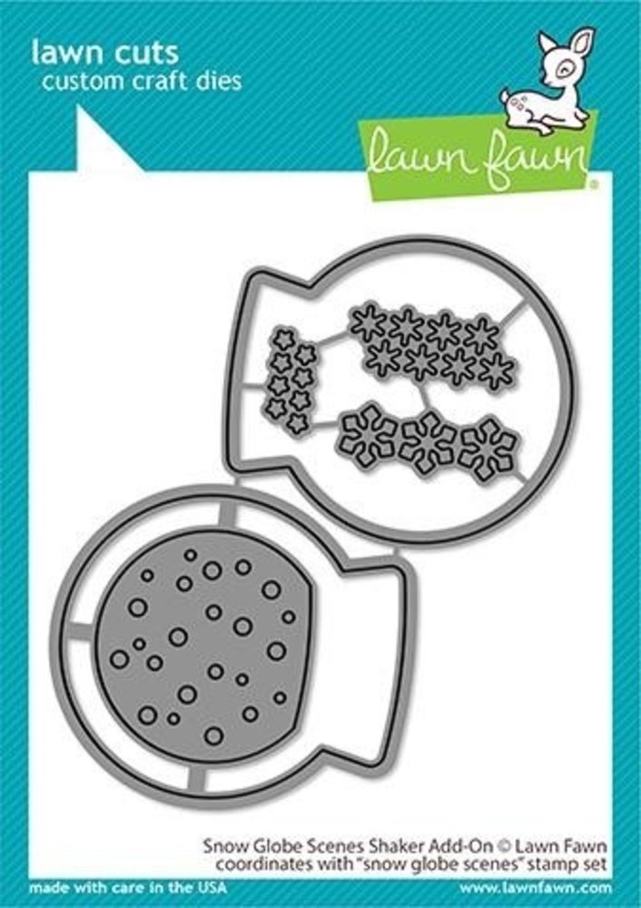 Lawn Fawn Snow Globe Scenes Shaker Add-On Dies (LF2429) Lawn Fawn Snow Globe Scenes Shaker Add-On Dies (LF2429)