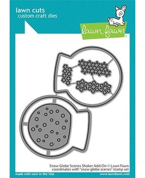 Lawn Fawn Snow Globe Scenes Shaker Add-On Dies (LF2429) Lawn Fawn Snow Globe Scenes Shaker Add-On Dies (LF2429)