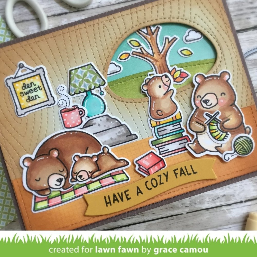 Lawn Fawn Stitched Dens Dies (LF2452) Lawn Fawn Stitched Dens Dies (LF2452)