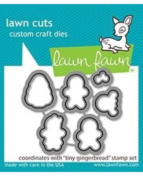 Lawn Fawn Tiny Gingerbread Dies (LF2418) Lawn Fawn Tiny Gingerbread Dies (LF2418)