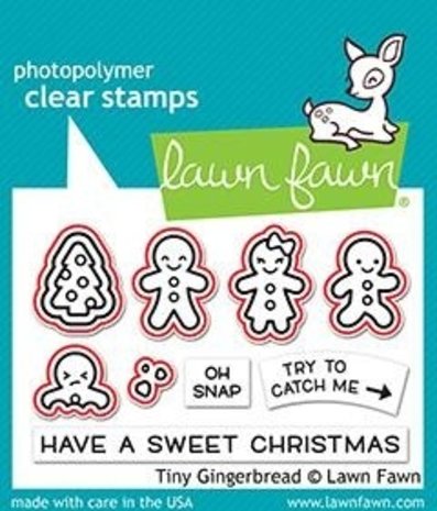 Lawn Fawn Tiny Gingerbread Dies (LF2418) Lawn Fawn Tiny Gingerbread Dies (LF2418)