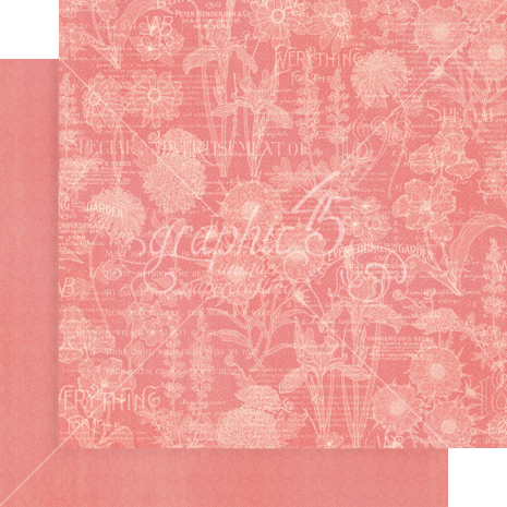 Graphic 45 Blossom 12x12 Inch Patterns & Solids (4502161)