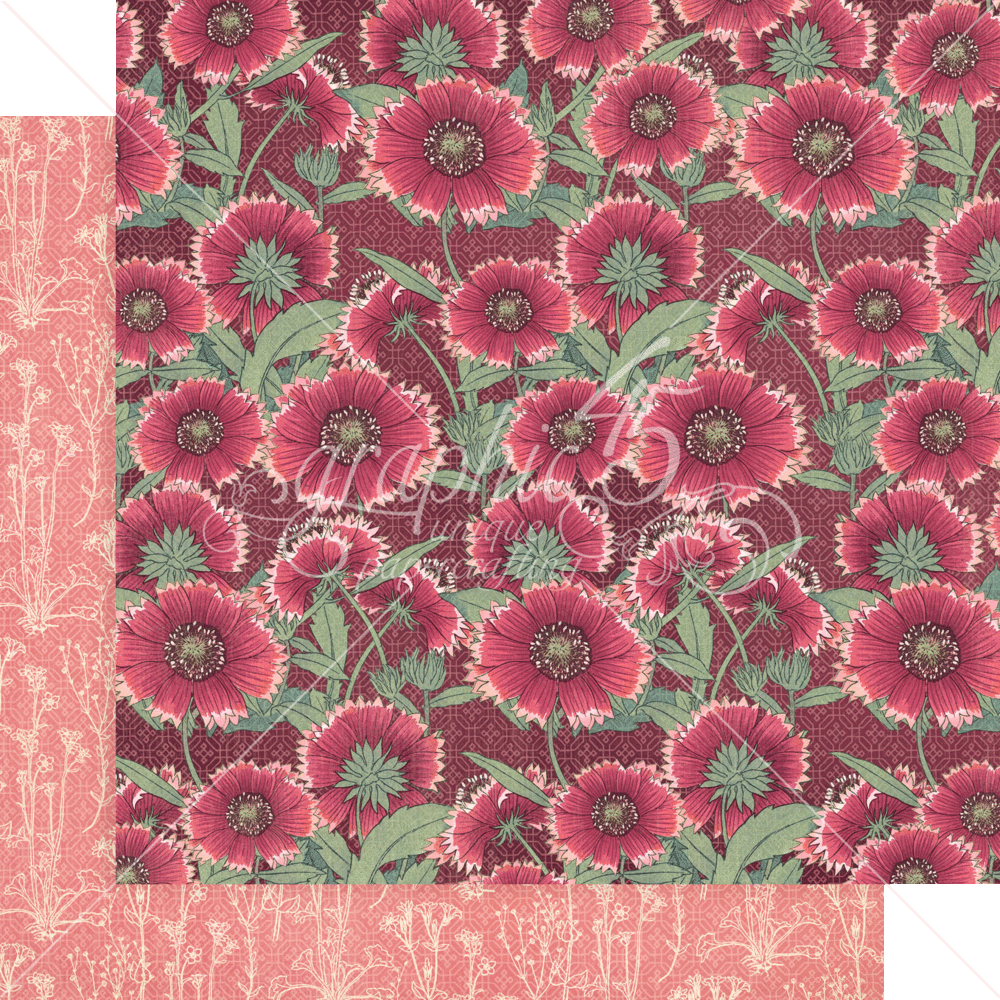 Graphic 45 Blossom 8x8 Inch Paper Pad (4502159) Graphic 45 Blossom 8x8 Inch Paper Pad (4502159)