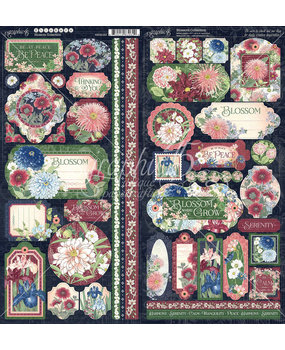 Graphic 45 Blossom Stickers (4502163) Graphic 45 Blossom Stickers (4502163)