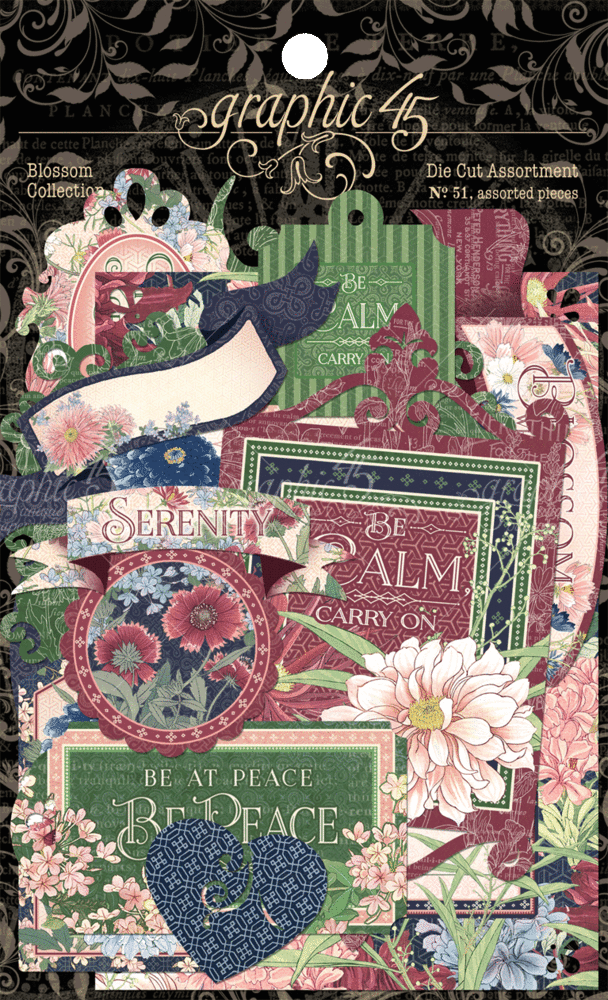 Graphic 45 Blossom Die-Cut Assortment (4502165)
