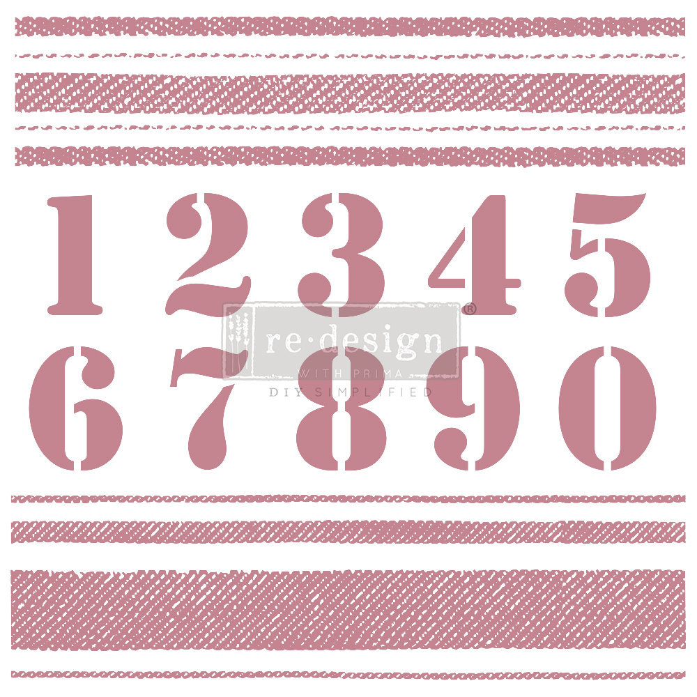 Re-Design Stripes 12x12 Inch Decor Stamps (649210) Re-Design Stripes 12x12 Inch Decor Stamps (649210)