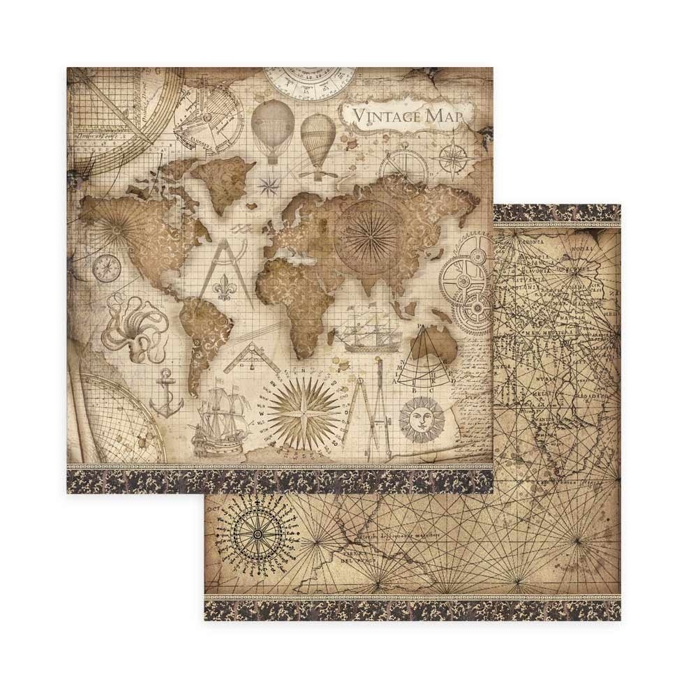 Stamperia Sir Vagabond 8x8 Inch Paper Pack (SBBS25) Stamperia Sir Vagabond 8x8 Inch Paper Pack (SBBS25)