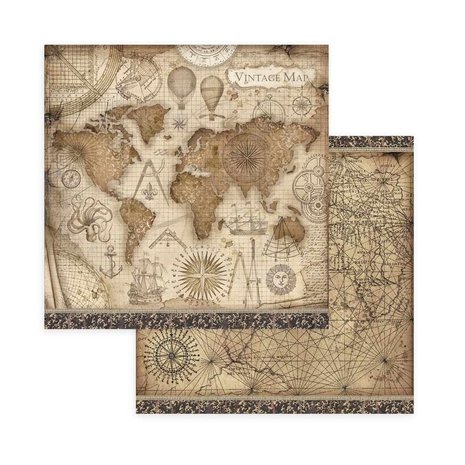 Stamperia Sir Vagabond 8x8 Inch Paper Pack (SBBS25) Stamperia Sir Vagabond 8x8 Inch Paper Pack (SBBS25)