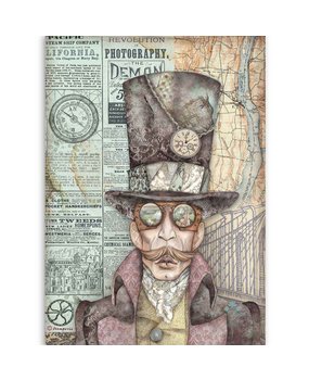 Stamperia Sir Vagabond Rice Paper A4 Photography (DFSA4516) Stamperia Sir Vagabond Rice Paper A4 Photography (DFSA4516)