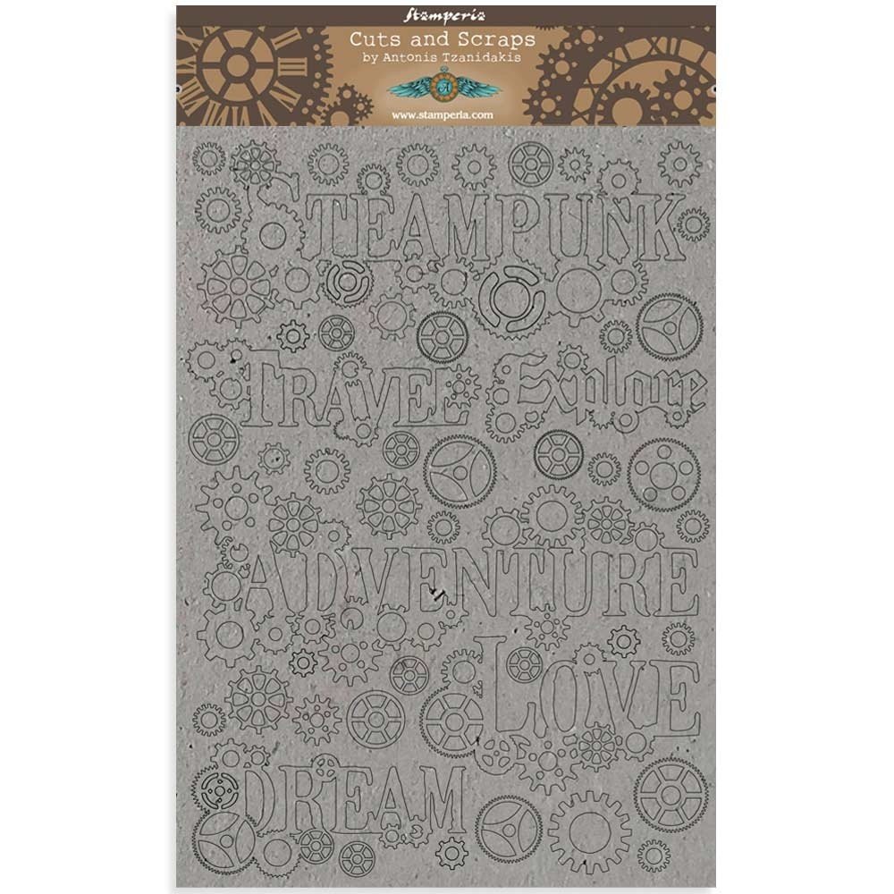 Stamperia Sir Vagabond Greyboard A4 Sentiments (KLSPDA416) Stamperia Sir Vagabond Greyboard A4 Sentiments (KLSPDA416)