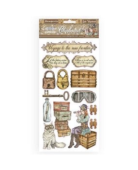 Stamperia Lady Vagabond Chipboard 15x30cm (DFLCB18)
