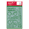 Stamperia Lady Vagabond Masking Stencil A4 Escape the Ordinary (KSG456) Stamperia Lady Vagabond Masking Stencil A4 Escape the Ordinary (KSG456)