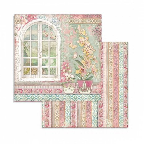 Stamperia Orchids and Cats 8x8 Inch Paper Pack (SBBS26) Stamperia Orchids and Cats 8x8 Inch Paper Pack (SBBS26)